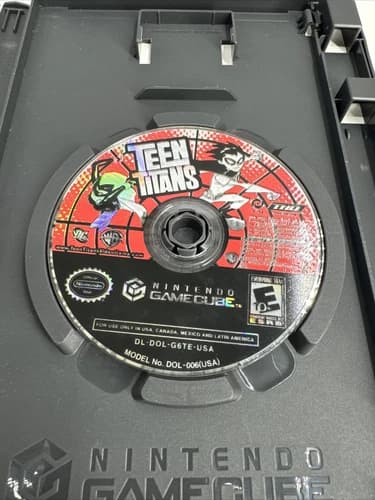 Teen Titans (Nintendo GameCube, 2006) Disc Only - Tested - Authentic