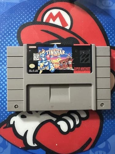 Tin Star (Super Nintendo, 1994) SNES Cartridge