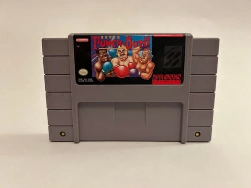 Super Punch-Out SNES TESTED Super Nintendo Cart Only Authentic