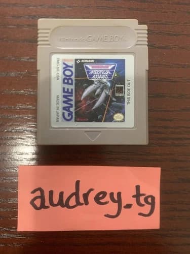 Gradius: Interstellar Assault - Nintendo Game Boy - TESTED AND WORKING