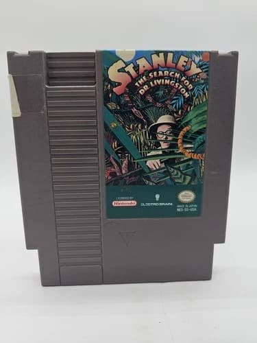 Stanley: The Search for Dr. Livingston NES Cartridge Only Tested And Working