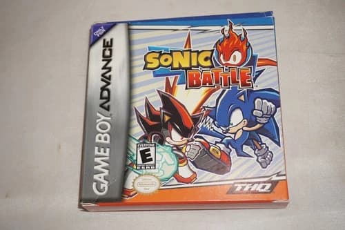 Sonic Battle (Gameboy Advance Game Boy GBA) Complete CIB Authentic