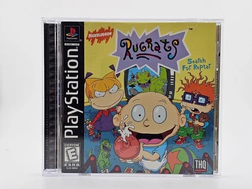 Sony Playstation 1 PS1 Rugrats Search For Reptar CIB Cleaned & Tested