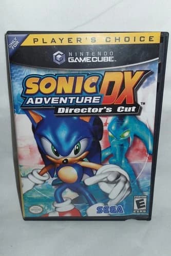 Sonic DX Adventure Director's Cut (Nintendo Gamecube 2003) Complete in box