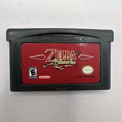 Nintendo Game Boy Advance Legend of Zelda The Minish Cap 2005 GBA Tested Working