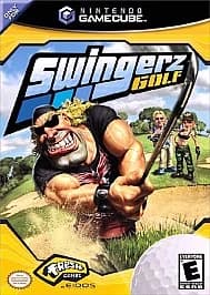 Nintendo Gamecube Swingerz Golf Complete CIB Working & Tested Fresh Games 2002