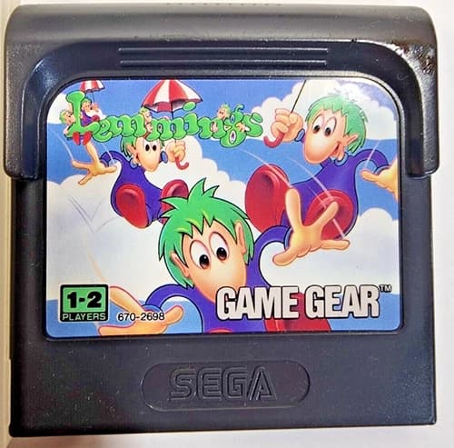 Lemmings (Sega Game Gear) - Tested and Working