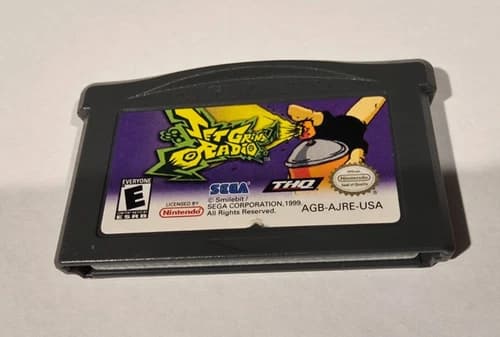Jet Grind Radio Gameboy Advance (GBA) JGR JSRF Jet Set AUTHENTIC Tested Works
