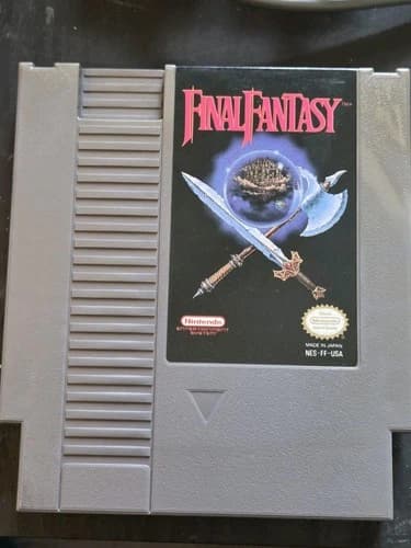 Final Fantasy NES With Dungeon Map