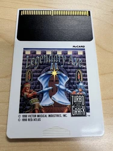 Legendary Axe II (TurboGrafx-16, 1990) HuCard