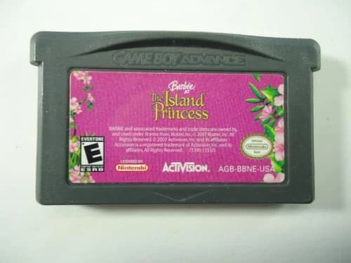 BARBIE AS THE ISLAND PRINCESS - GAME BOY ADVANCE GAME - Free Shipping!