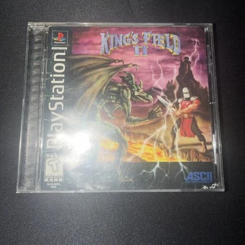 Kings Field 2 ( PlayStation 1 PS1 Black Label ) Tested CIB w/ Reg Card
