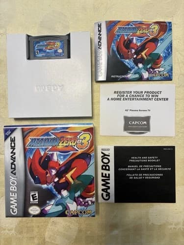 Megaman Zero 3 for Game Boy Advance Tested Working