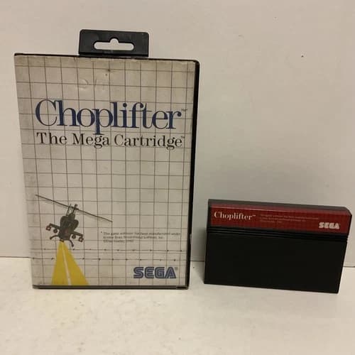 Choplifter Sega Master System - Free Post