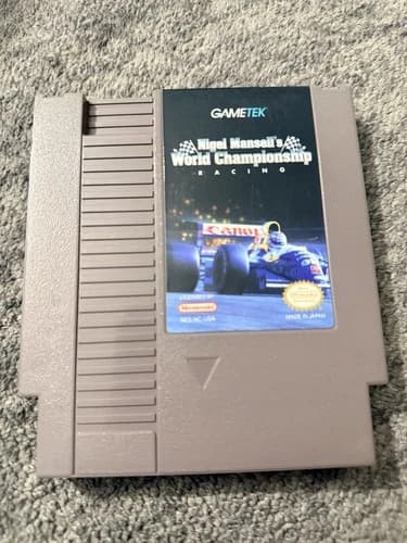 Nigel Mansell's World Championship Racing (Nintendo Entertainment System) Tested
