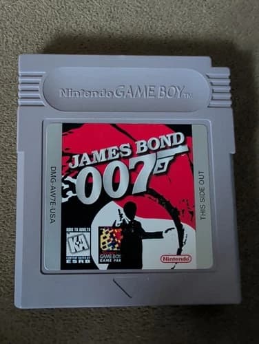 James bond 007 gameboy Nintendo
