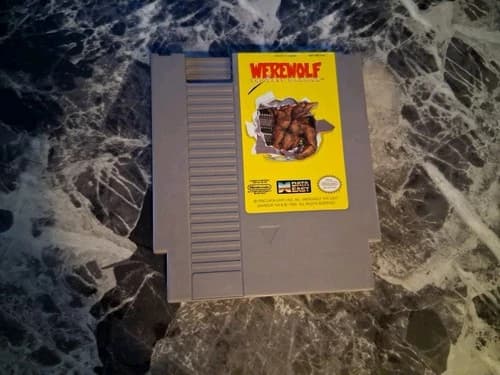 Werewolf The Last Warrior Nintendo NES Authentic Tested Contacts Cleaned