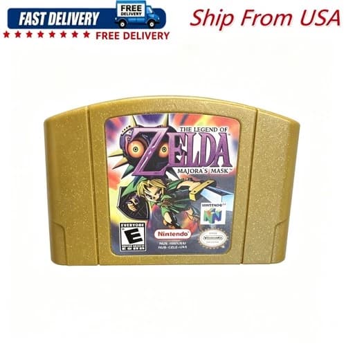 The Legend of Zelda: Majora's Mask Game For Nintendo 64 N64 Game Card