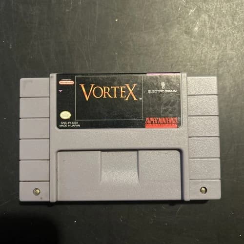 Vortex (Super Nintendo SNES, 1994) Authentic - Tested