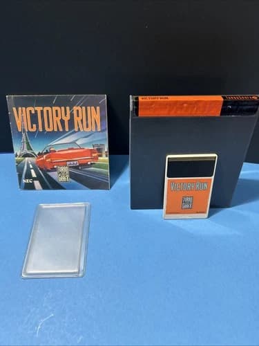 Turbo Grafx 16 Victory Run 1988 TurboGrafx-16 Complete. Tested/Works.