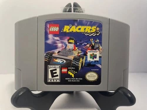 LEGO Racers (Nintendo N64) Authentic Cleaned Tested Working