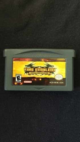 Fire Emblem: The Sacred Stones (Nintendo Game Boy Advance 2005) GBA Authentic