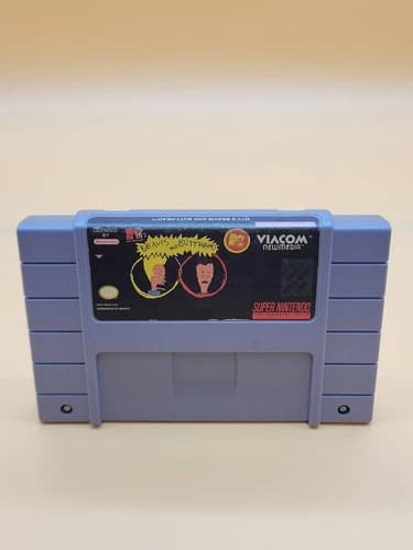 MTV's Beavis and Butthead (Super Nintendo SNES, 1994) Cart Only