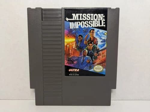 Mission: Impossible (Nintendo Entertainment System, NES, 1990) Authentic Tested