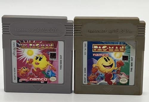 Pac-Man (Nintendo Game Boy, 1991) And Ms. PAC-Man Set Free Shipping 🇺🇸