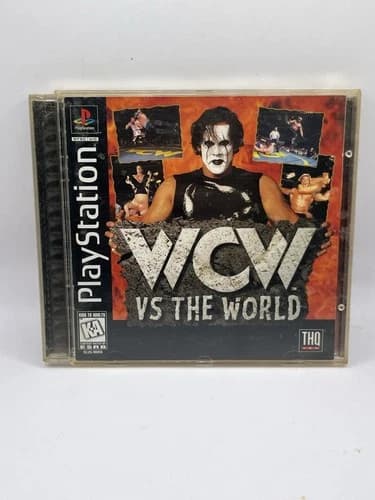 WCW vs. The World (Sony PlayStation 1, 1997) PS1 CIB Complete Tested