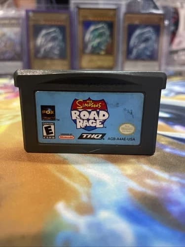 Simpsons Road Rage (Nintendo Game Boy Advance, GBA 2003) Authentic Tested