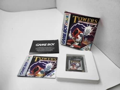 Towers Lord Baniff's Deceit RPG Game for Gameboy Color Complete never used #P10