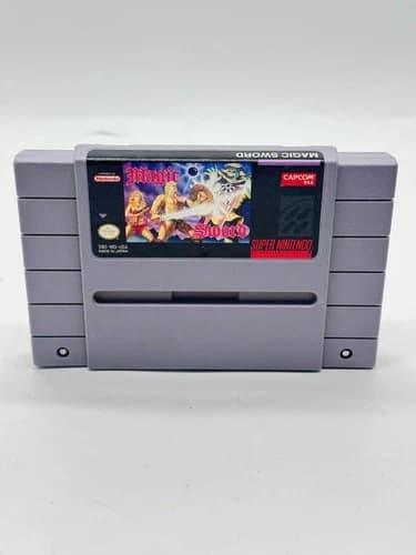 Magic Sword Super Nintendo SNES Game Cartridge Free Shipping