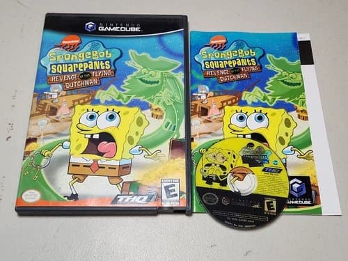 SpongeBob: Revenge of the Flying Dutchman CIB/TESTED (Nintendo GameCube, 2002)