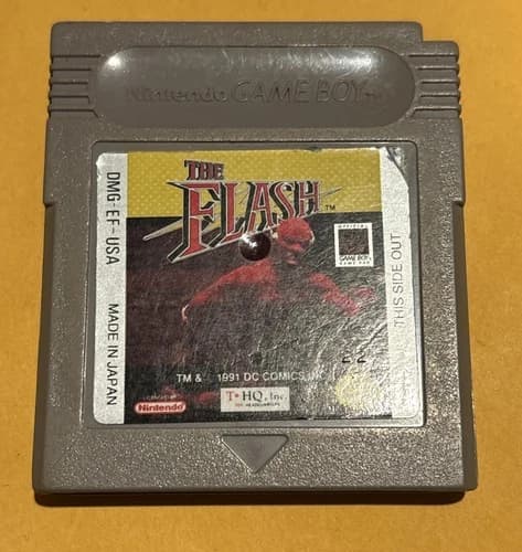 The Flash Nintendo Game Boy Authentic Tested