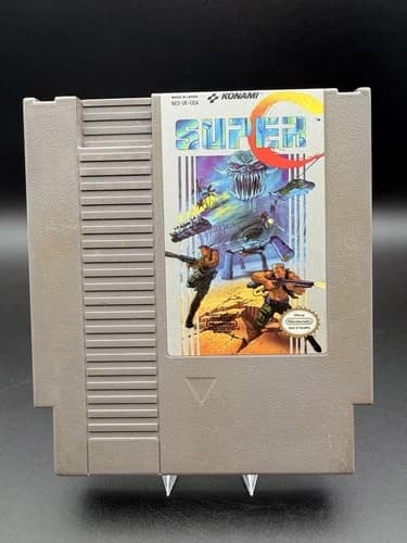 Super C Contra Nintendo NES Video Game Konami Action Shooter FAST SHIPPING!