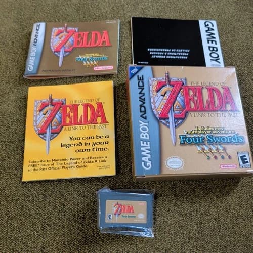 Legend of Zelda: A Link to the Past (Gameboy Advance Game Boy GBA) Complete CIB