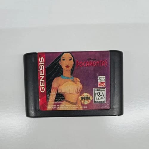 Disney's Pocahontas Sega Genesis Authentic (Tested) FREE SHIPPING