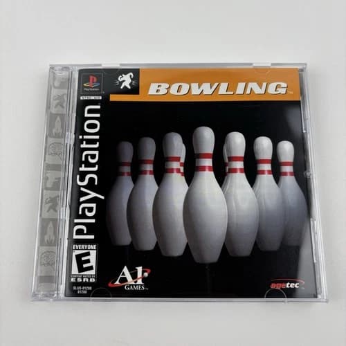Bowling PS1 Sony PlayStation 1 Complete Tested Working