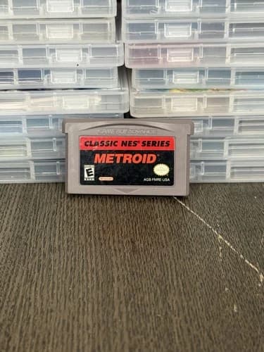Metroid Classic NES Series GBA Game Boy Advance Authentic Tested