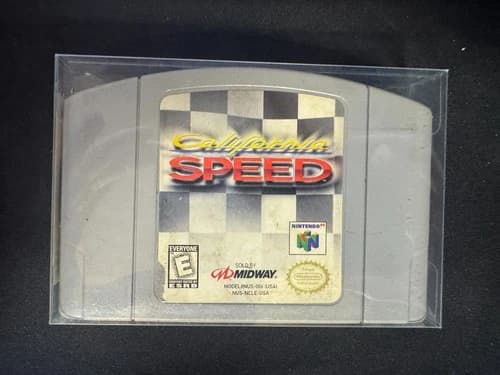 California Speed (Nintendo 64, Midway) N64 CARTRIDGE ONLY TESTED