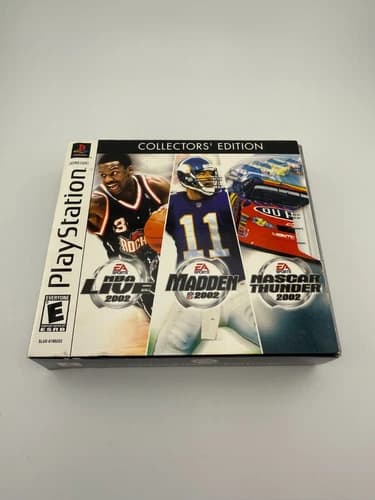 EA Sports 3 Game Pack Madden 02, Nascar Thunder 02, NBA Live 02 Playstation