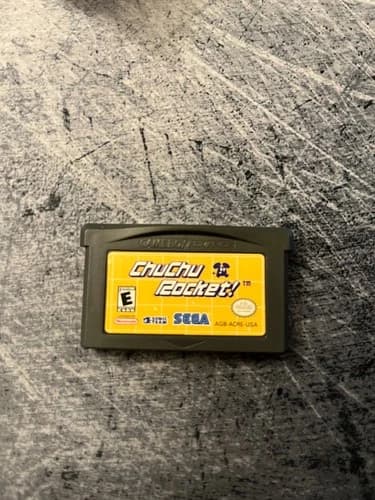 ChuChu Rocket (Nintendo Game Boy Advance, 2001) Cartdrige Only TESTED WORKS