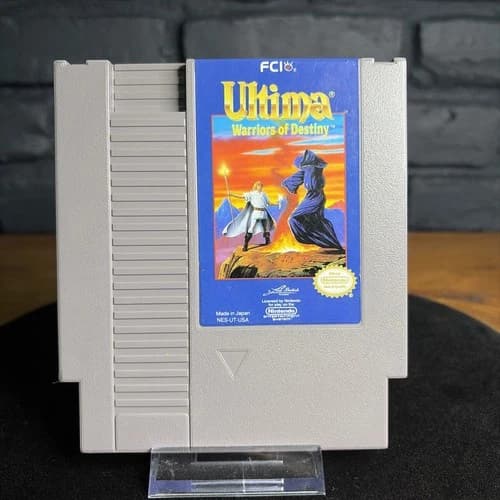 Nintendo Ultima Warriors Of Destiny (NES, 1993) Tested AUTHENTIC