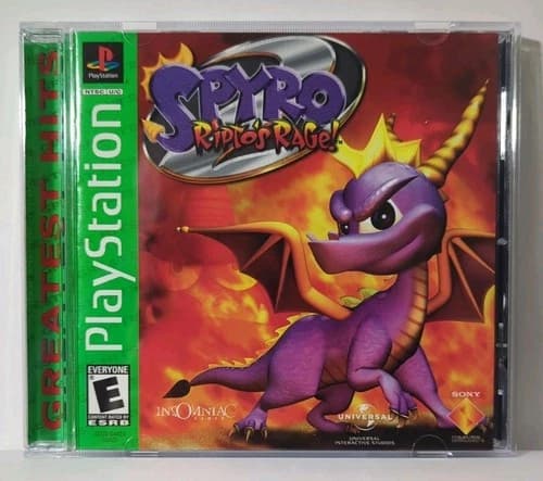 Spyro 2 Ripto's Rage PlayStation 1 PS1 GH CIB