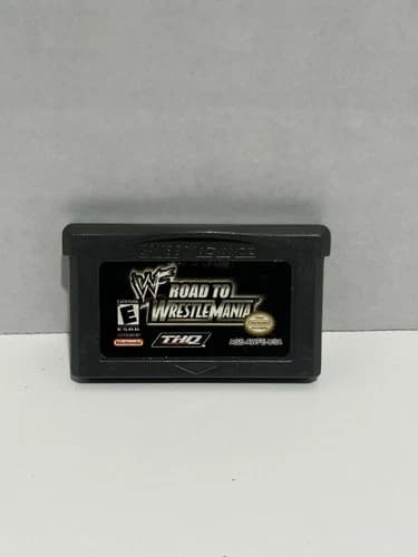 WWF Road to WrestleMania (Nintendo Game Boy Advance 2001) GBA Authentic Cart