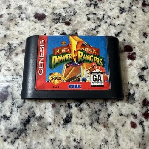 Mighty Morphin Power Rangers (Sega Genesis, 1994) Cartridge Only TESTED