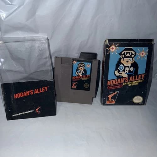 Hogan's Alley (Nintendo Entertainment System NES, 1984) Complete In Box CIB