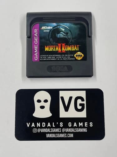 Game Gear - Mortal Kombat II Sega Game Gear Cart Only #111