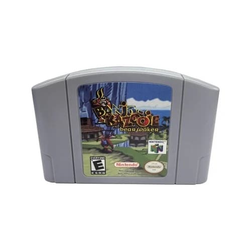 Vedio Games Banjo-Kazooie- The Bear Waker N64 For Nintendo 64 us shipping